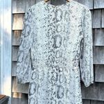 J.Crew NWT  Cinched Waist Snakeskin Print Dress Photo 1