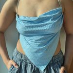 Cult Naked V Backless Crop Blue Size XS Photo 0