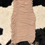 Baddieville Nude Mini Dress Photo 0