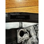 J Brand 835 Mid-Rise Floral Crop Skinny Jeans Fleur Noir size 25 EUC Photo 4