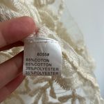 Lace Shawl Tan Size M Photo 4