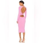 MORE TO COME Laura Open Back Dress in Pink Pink Size M Photo 1