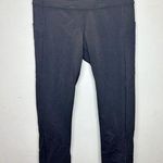 Lululemon  Capri Leggings Womens Size 6 Black Cropped Athletic Pants Photo 0