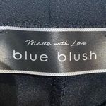 Blue Blush Black Side Tie Skort Sz M Photo 5
