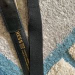 EXPRESS  Black Toggle Waist Belt XS/S Gold Pushlock Photo 2