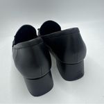 Michael Kors Black The Declan Penny Loafer Fringe Stacked Heel Shoes Size 7.5 Photo 5