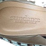 Sundance  faux cheetah fur wedge sandals, New w/o box size 36 Euro (5.5 US) Photo 6