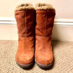Easy Spirit Comfy & funky suede rust colored  Boots. Sz 6.5. Photo 0