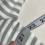 Nordstrom Cali Be Gray New Sweatshirt Striped Layered Oversized Medium Photo 10