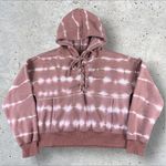 Free People  Movements Tie Dye Believer Desert Rose Hoodie‎ Sweatshirt Sz M Photo 3
