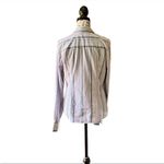 Tahari Nautical Women Multicolor Striped Button Shirt L Preppy Minimal Western Photo 4