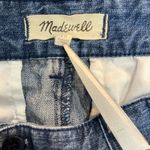 Madewell Pleated Wide Leg Jeans Size 10 Baggy Medium Wash Photo 4