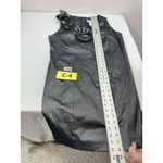 Womans Periwinkle Sleevless Knee Length Dressy Dress 16 W Gray Back Zip V Neck Size 16W Photo 4