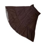 I.N. San Francisco Y2K brown earth tone fairycore midi skirt Photo 0