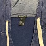 Forever 21  navy drawstring sweatshirt Photo 1