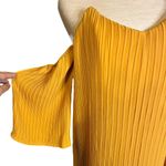 Elliatt  Marigold Pleated Off-The-Shoulder Dress E5021708 Australia Design NWT XS Photo 5