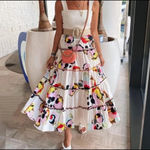 ZARA Blogger’s Fav| NWT Long Printed Multicolored Skirt Photo 4