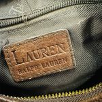 Ralph Lauren  brown leather Y2K shoulder bag Photo 5