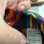 Vintage Cedars Women's Vibrant Multicolor Blazer Red Size L Photo 3