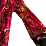 Custo Barcelona Vintage Y2K  Velvet Burnout Top Anime Psychedelic Size 2 Photo 3