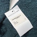 Free People Knit Off The Shoulder Blush Blue Green Sweater Sz XS Photo 3