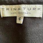 Trina Turk  black cotton pants.  Size 6‎ Photo 6