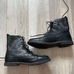 Rockport Leather Boots lace up womens Black (size 7.5) vibram morflex combat Photo 8