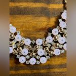 Lilly Pulitzer  NWT Gold Necklace Pink Faceted Bead Rhinestones gold tone preppy Photo 2