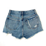 AGOLDE  Parker Cut Off Shorts in Rock Steady Size 25 Photo 13