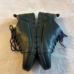 Nurse Mates NWOT  Sarina pillow-top black leather non slip shoes size 9.5 Photo 2