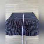 Lucky in Love Navy Tiered Mini Skirt Blue Size L Photo 5