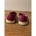 Vionic  Loafers Purple Suede 8.5‎ Cambridge VS316 Fringe Slip On Buckle Photo 3