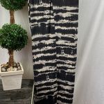 Mossimo Gray & Tan Tie Dye Print Long Maxi Skirt XS Photo 1