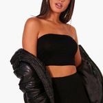 Black Crop Top Size M Photo 0