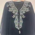 MiracleSuit  Black Cloisonne Cover-Up Size L Photo 7