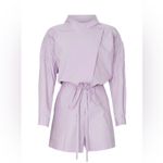 AKNVAS Ketevan Romper Long Sleeve in Lavender Light Pastel Purple Lightweight L Size L Photo 3
