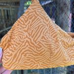 ANDIE  The Molokai Rust Orange Zebra Print Swim Top Large NWT Photo 1