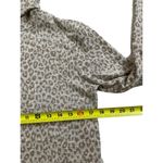 ZARA  Brown Animal Print Turtleneck Sweater Size Large | 45-2 Photo 4