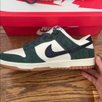 Nike NIB Dunk Low - Green Snake - Pro Green Black Sail - Size 9 Photo 7