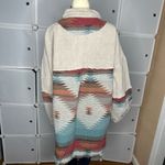 POL  Corduroy Aztec Oversized Button Down Shirt Jacket Shacket Size Large Photo 2