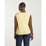 Everlane Womens The Air Muscle Tank Top Sleeveless Lightweight Pastel Yellow S Photo 1