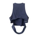 Outdoor Voices Slashback Workout Crop Top Blue Medium Photo 2