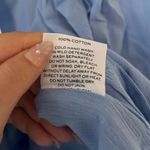 NWT RUMER Camille Long Sleeve Mini Dress In Blue Size XS Photo 4