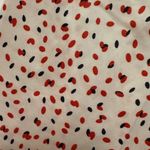 Princess Polly  Women's Red White Ariah Blouse Dot Print Size 4 Photo 5