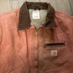 Carhartt WJ097  Duck Sherpa Salmon Jacket | L Photo 1