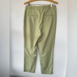 H&M Green Cropped Pants with Tapered Fit Photo 3
