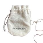 Pandora Loved Silver Heart Shaped Earrings Photo 5