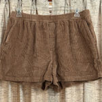 Aerie Corduroy Boxer Style Pull-On Shorts Photo 0
