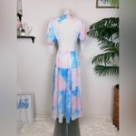 Elliatt  Reflection Midi Dress Pink blue Multi Photo 1