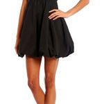 Thirty Thirty NWT black spaghetti strap bubble hem party dress size large A12 Photo 0